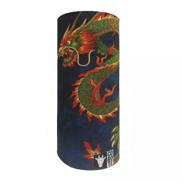 BANDANA MULTIFUNCIONAL EN COLOMBIA - DRAGON FONDO NEGRO