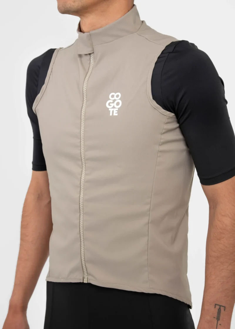 Chaleco de trabajo ligero CEPOVETT Kargo pro - beige y negro - Talla 1