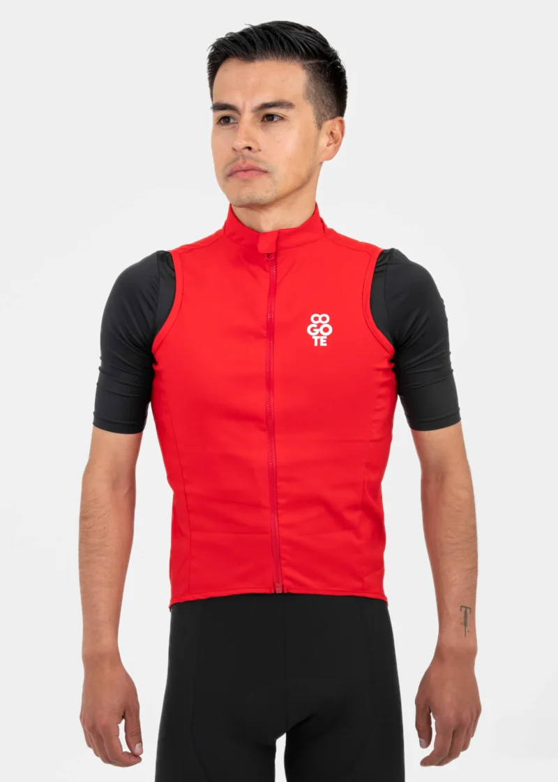 CHALECO CG PRO HOMBRE ROJO