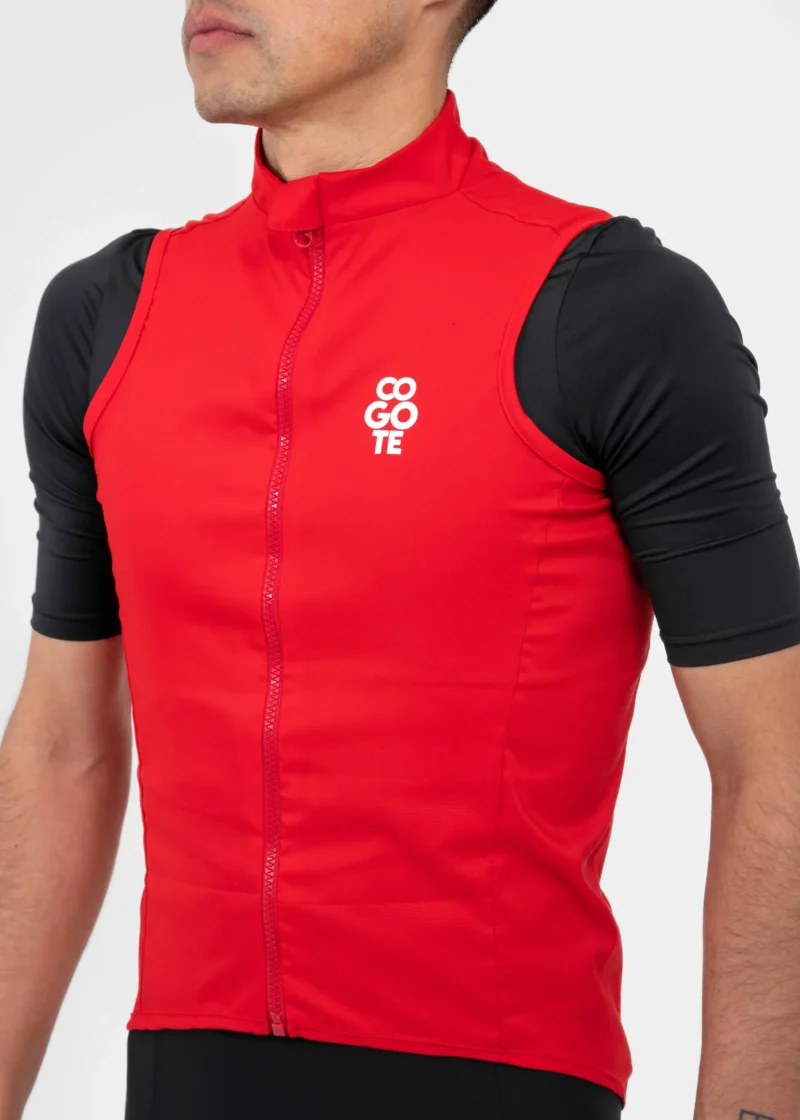CHALECO CG PRO HOMBRE ROJO