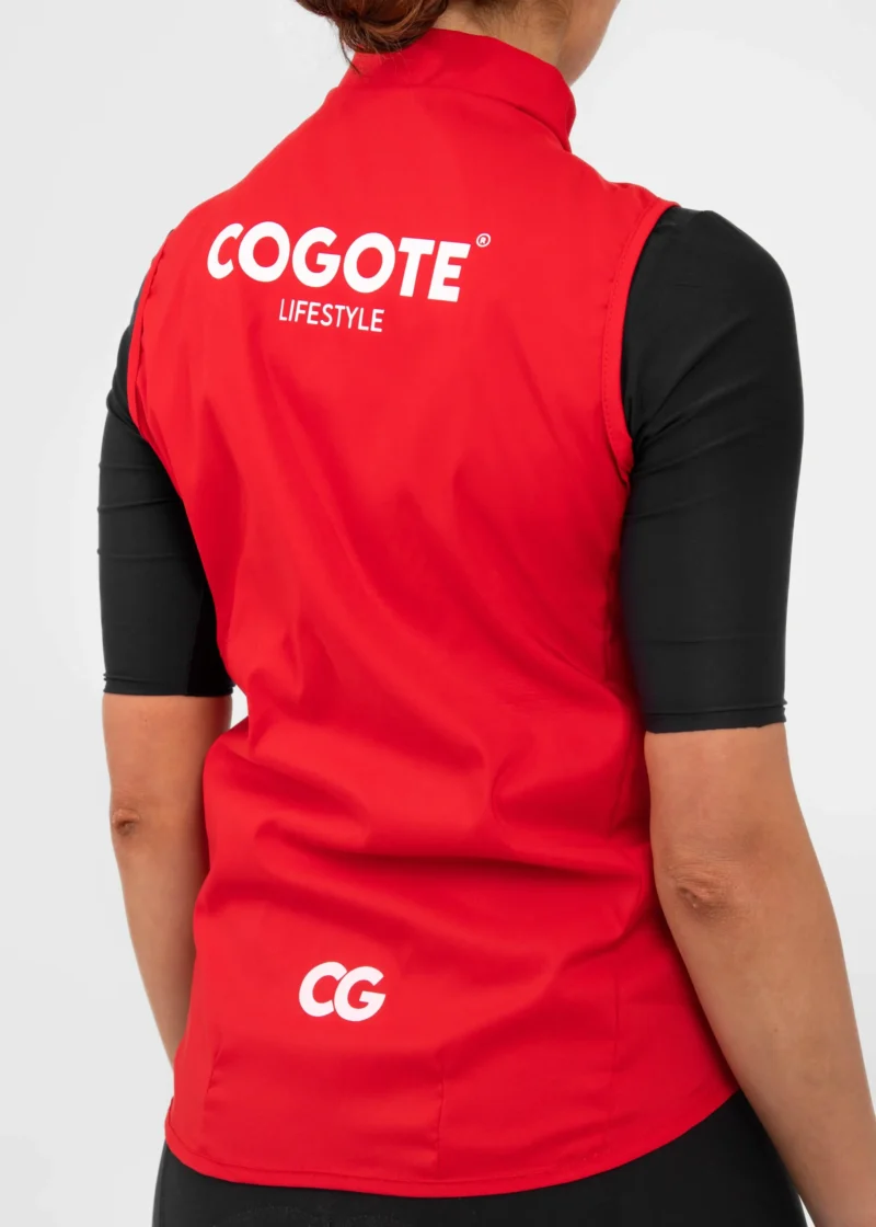 CHALECO CG PRO HOMBRE ROJO