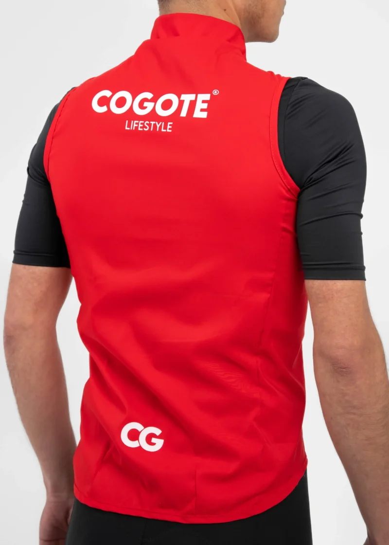 CHALECO CG PRO HOMBRE ROJO
