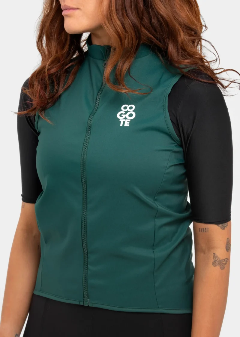 CHALECO CG PRO MUJER VERDE