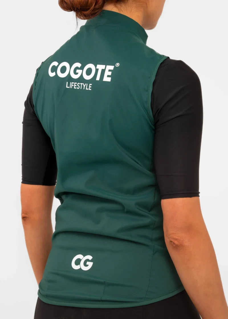 CHALECO CG PRO MUJER VERDE