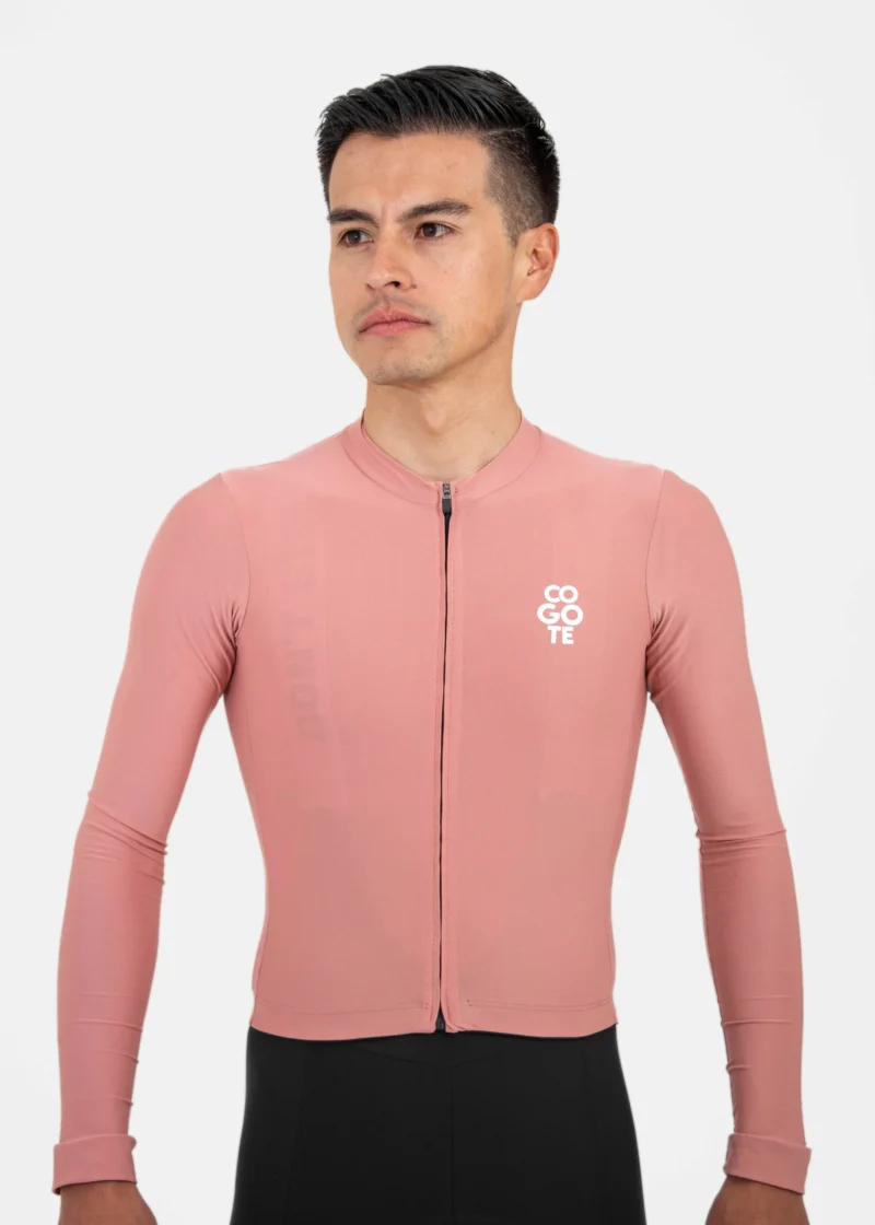 JERSEY CG PRO HOMBRE MANGA LARGA PALO DE ROSA-1