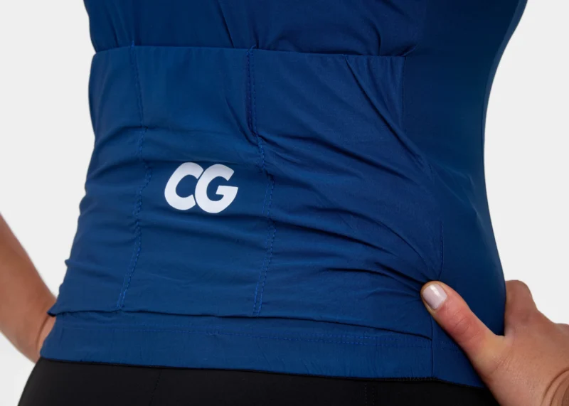 JERSEY CG PRO MUJER MANGA CORTA AZUL