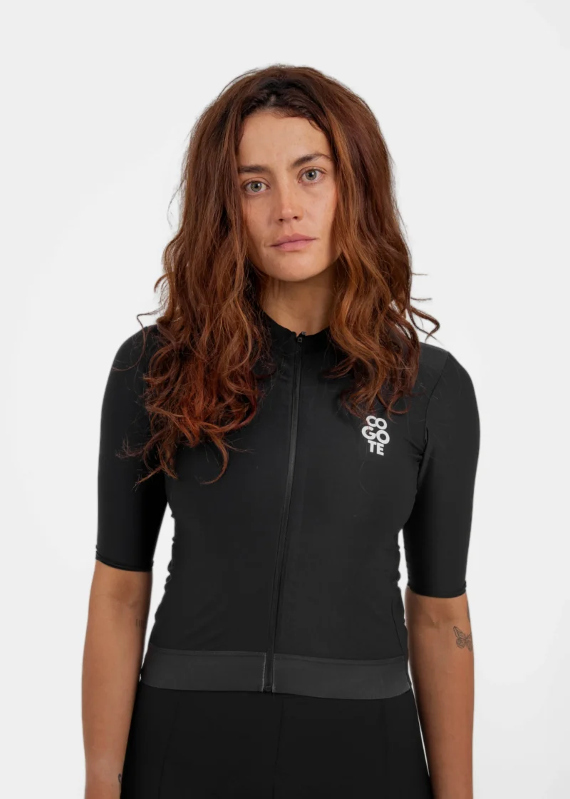 JERSEY CG PRO MUJER MANGA CORTA NEGRO