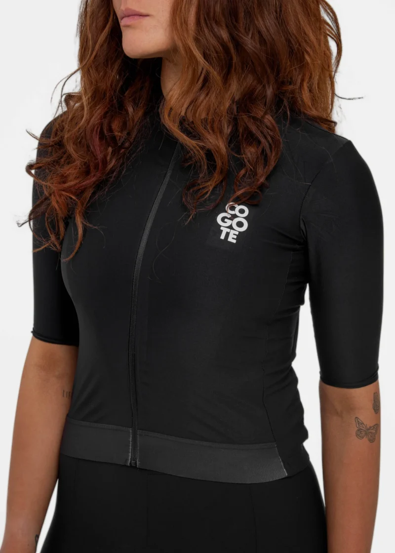 JERSEY CG PRO MUJER MANGA CORTA NEGRO