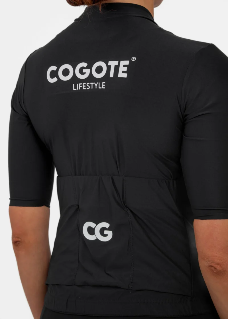 JERSEY CG PRO MUJER MANGA CORTA NEGRO