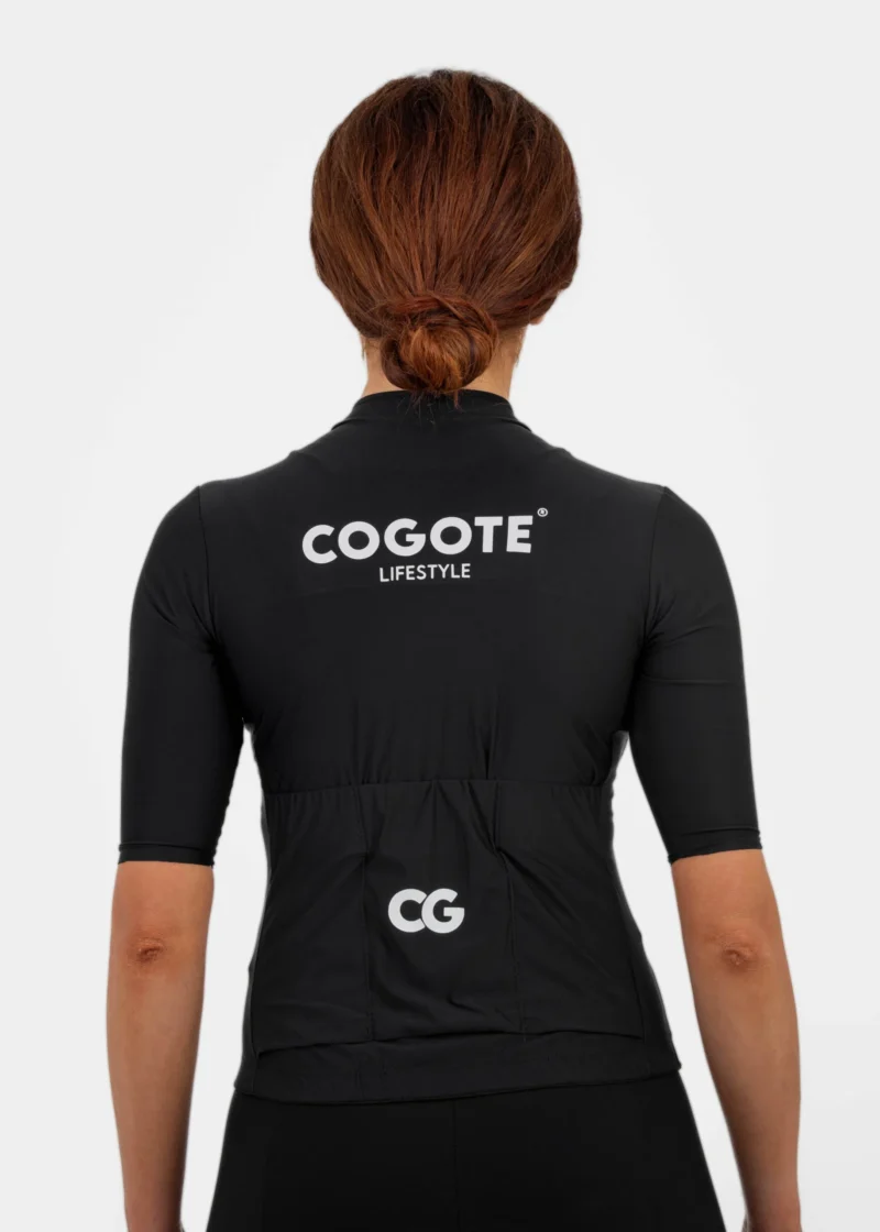 JERSEY CG PRO MUJER MANGA CORTA NEGRO