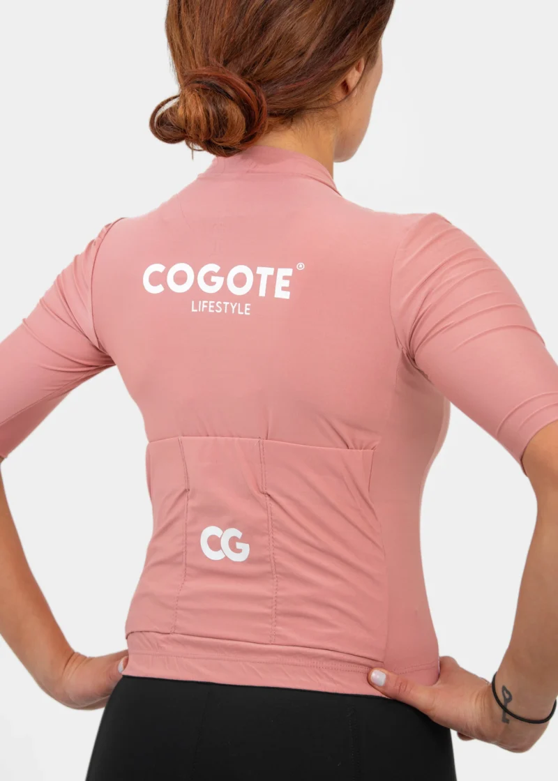 JERSEY CG PRO MUJER MANGA CORTA PALO DE ROSA