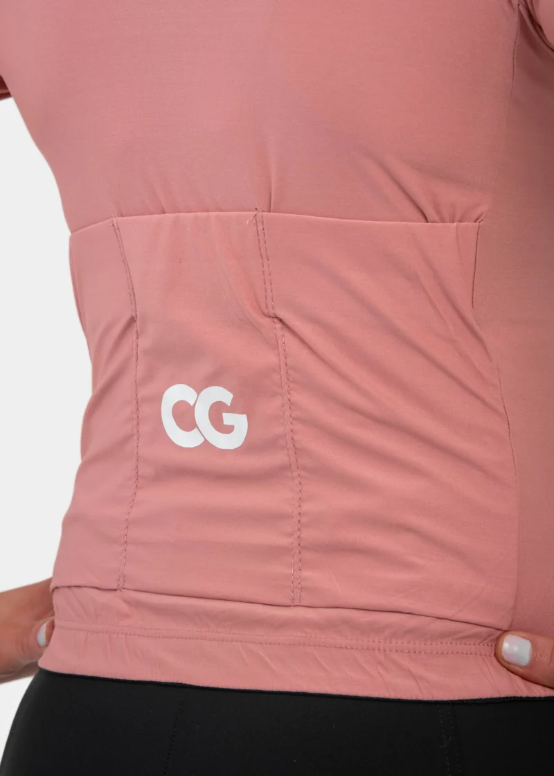 JERSEY CG PRO MUJER MANGA CORTA PALO DE ROSA