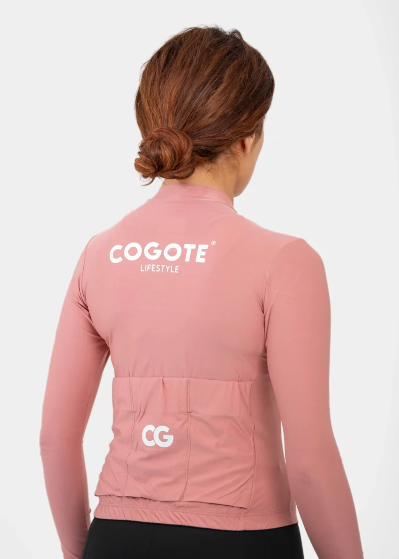 JERSEY CG PRO HOMBRE MANGA LARGA PALO DE ROSA