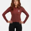 JERSEY CG PRO MUJER MANGA LARGA VINOTINTO