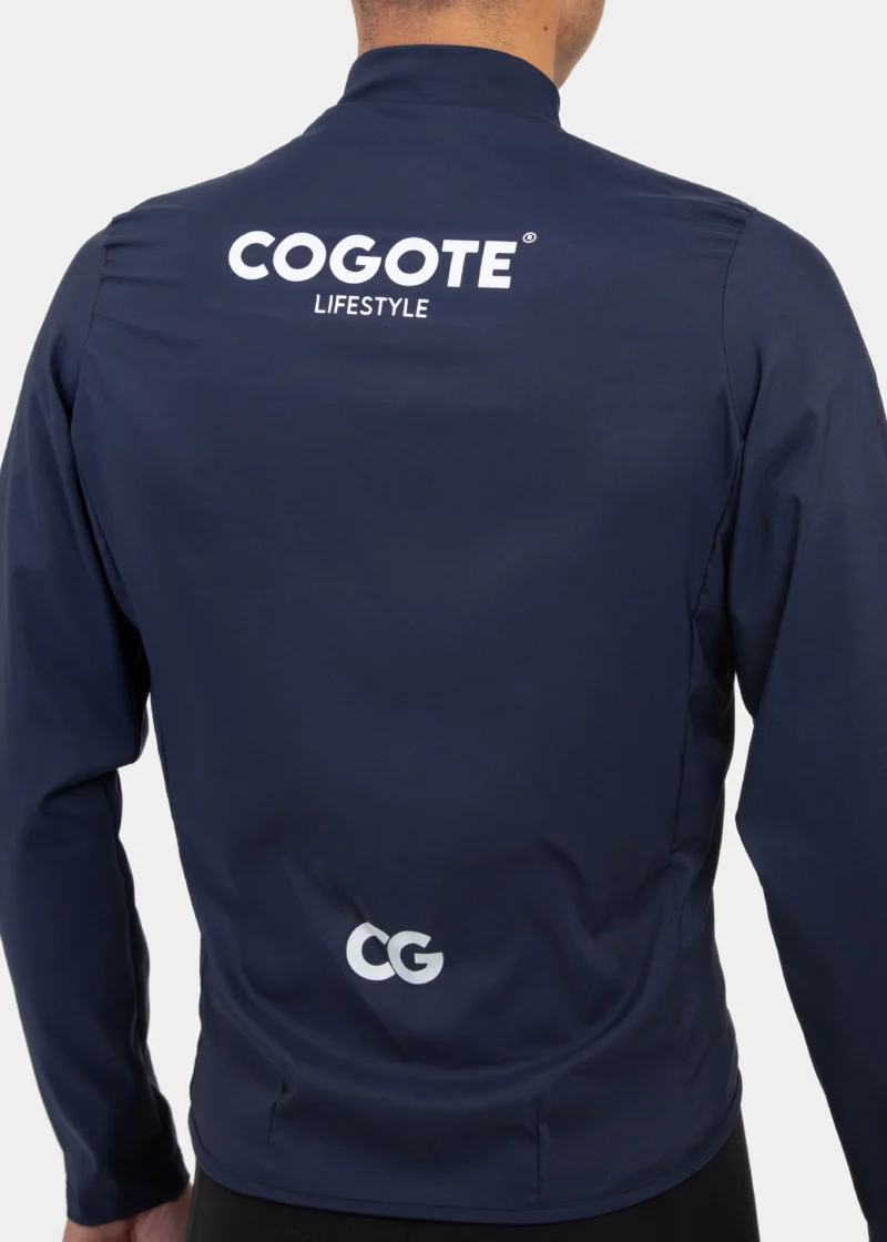 CHAQUETA CICLISMO COGOTE AZUL